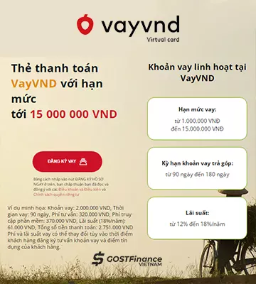 VayVND Vietnam vay tiền online nhanh